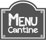 Menu de la cantine